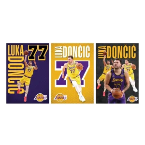 Exercise book A4, Luka Dončić small checkered