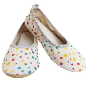 Textile school shoes white