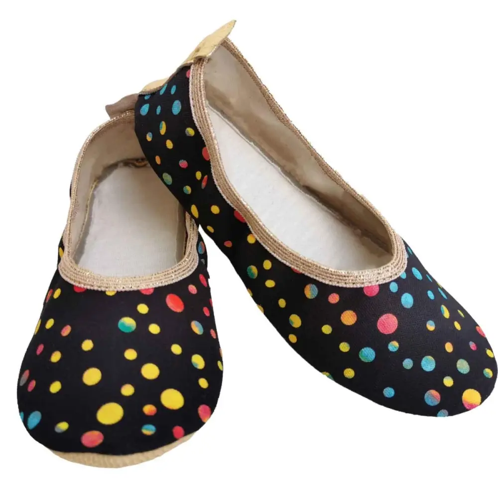 Textile school shoes black