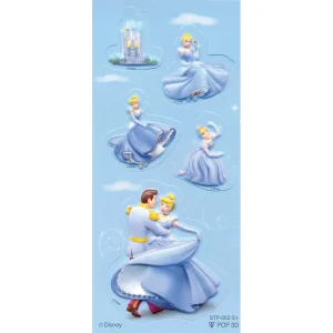 Nalepka 3D Disney Princess 71736
