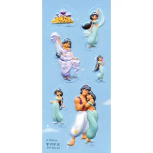 Nalepka 3D Disney Princess 71737