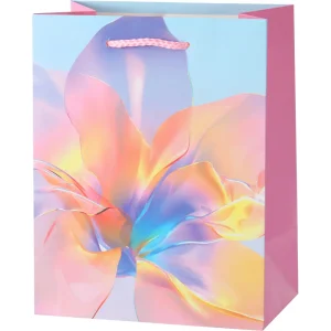 Gift bag Deluxe M Flowers 71758