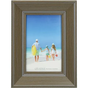 Cornice portafoto in legno, marrone scuro 10×15 cm