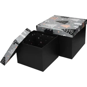 Gift box xmas tree 2/1