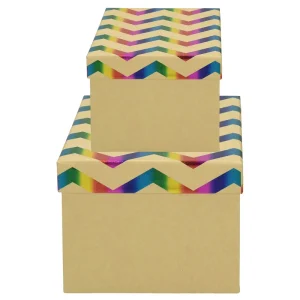 Gift box BBP Rainbow kraft 2/1