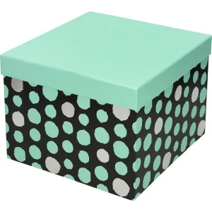 Gift box BBP dots Art 22X22X16