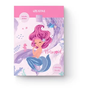 Colouring book Creative Girls 40