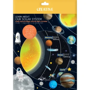 Poster with Stickers Universe
