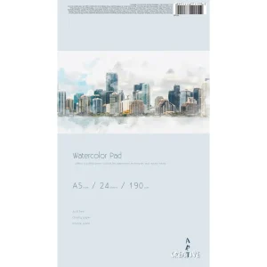 Blocco di acquerelli Creative A5 24L 190GR.