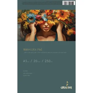 Blocco acquerello Creative A3 20L 230GR.