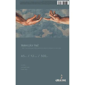 Blocco di acquerelli Creative A3 12L 300GR.