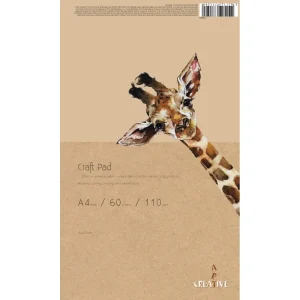Sketch pad kraf Creative A4 60L 110G