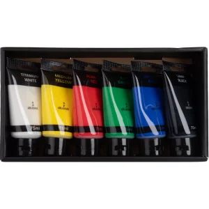 Matite colorate acriliche 6X75ML
