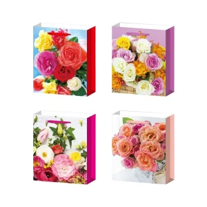 Busta regalo M fiori 77548
