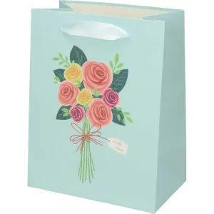 Gift bag Deluxe M Flower