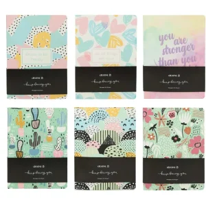 Taccuino carta colorata 15X21 128 fogli 80g