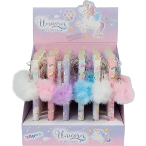 Penna gel cancellabile Pompon blu 0,5 36/1