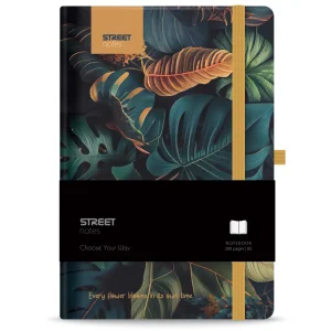 Notebook with elastic band Flowers Garden B5 96L