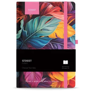 Notebook with elastic band Flowers Petal B5 96L
