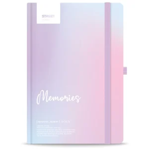 Notebook with elastic band Dictionary Memories A5