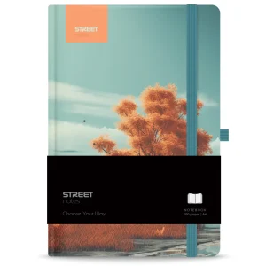 Notebook with elastic band Trees Enchanted A6 96L