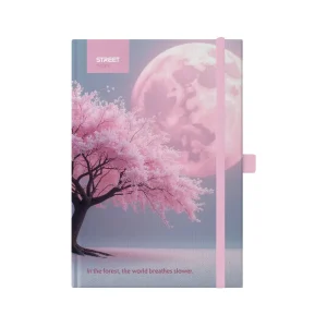 Trees Awaken A6 96L elastic notebook