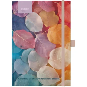 Notebook with elastic band Flowers Medaw B5 96L
