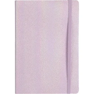 Taccuino con gommino Shiny Purple A5 120SH 80G