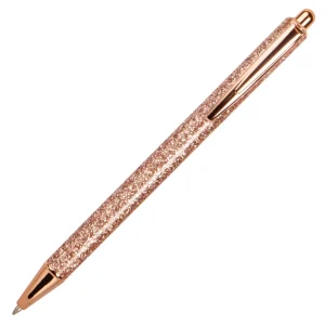 Ballpoint pen Glitter R.gold+ case