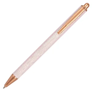 Penna a sfera Shiny Pink+ custodia
