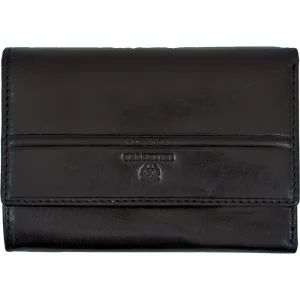 Leather wallet Leonardo women’s black 78582