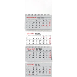 Calendario Quattro giorni a spirale Si/rd 2027