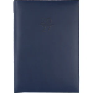 Diary with dates B5 blue 2027
