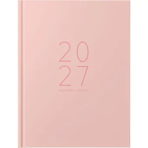 Weekly diary pink