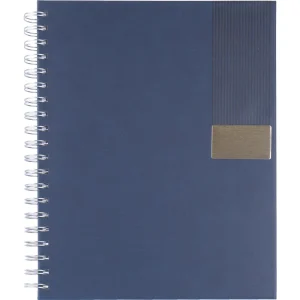 Planner spiral bound navy
