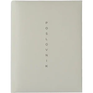 Business diary sparkle silver