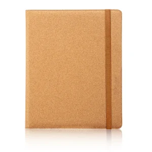 Business folder A4 with elastic band Kork brown