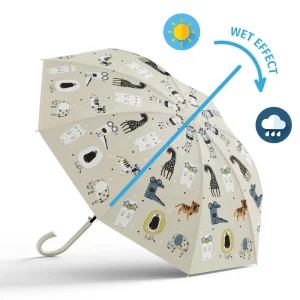 Kids’ umbrella Magic wet Animals