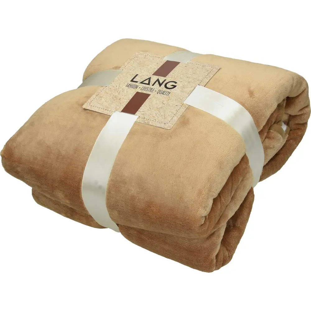 Coperta sherpa 130X180CM marrone 400G