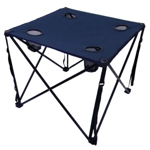 Folding camping table