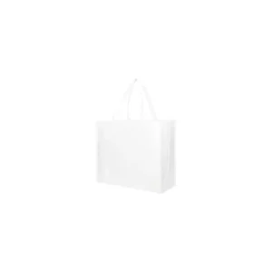 Sacchetto PP laminato Tote bag bianco