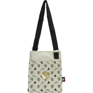 Pochette ANGELS 18*22cm nero/bianco