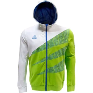Felpa con cappuccio e zip Peak NK S1618