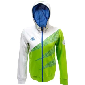 Felpa con cappuccio e zip Peak NK S1618