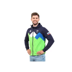 Felpa con cappuccio e zip Peak SLM-03