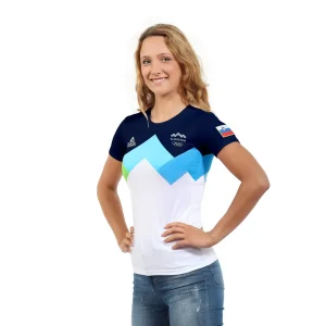 T-shirt a maniche corte da donna Peak SLW-09