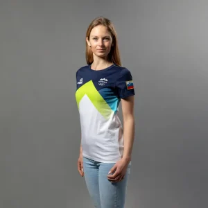 T-shirt da donna a manica corta Peak ZF64202