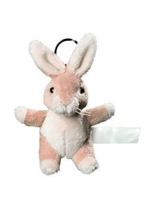 Coniglio di peluche con portachiavi MBW M160376