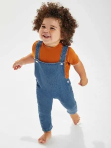 Salopette in denim Baby Rocks Babybugz MABZ56