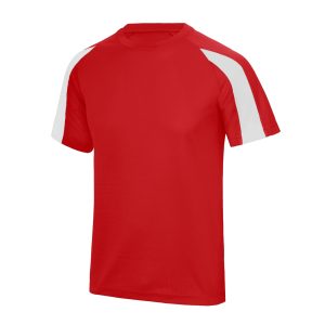 T-shirt Cool a contrasto Just Cool JC003